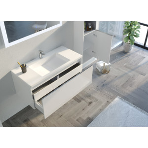 Ensemble de salle de bain Tivoli 1000 Blanc ouvert