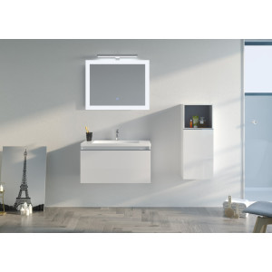 Meuble salle de bain Tivoli 800 Blanc