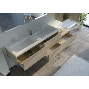 Tiroirs Meubles salle de bain BELLISSIMO SC Scandinave