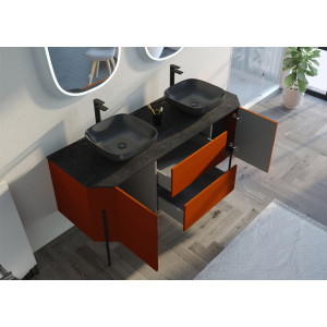 Rangements meubles salle de bain STARZA OS Orange Sierra 