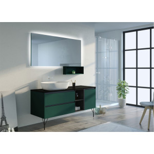 Meuble salle de bain SCANZANO Vert Jungle