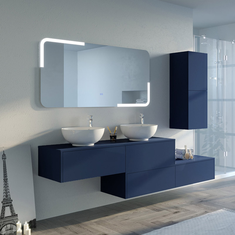 Meuble de salle de bain DOLCE VITA Bleu Saphir Meuble de salle de bain DOLCE VITA Bleu Saphir
