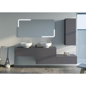 Meubles salle de bain DOLCE VITA GA Gris Anthracite