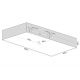 Baignoire balneo 2 places rectangulaire Caïman S 28 jets