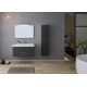 Meuble salle de bain CALABRO 1000 Gris Anthracite