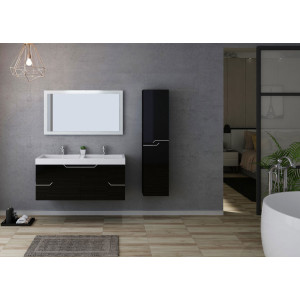 Meuble salle de bain CALABRO 1200 Noir