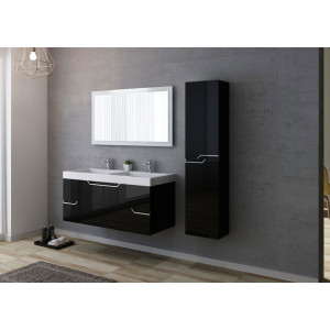 Meuble salle de bain CALABRO 1200 Noir
