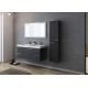 Meuble salle de bain CALABRO 1200 Gris Anthracite