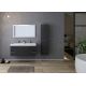 Meuble salle de bain CALABRO 1200 Gris Anthracite