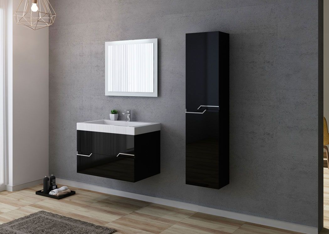 Soldes Accessoires Salle Bain Design Noir - Nos bonnes affaires de janvier