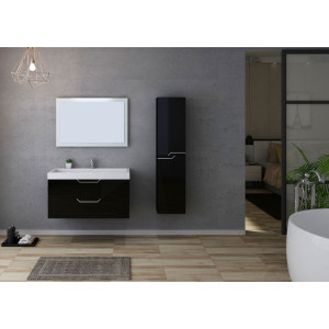 Meuble salle de bain CALABRO 1000 Noir