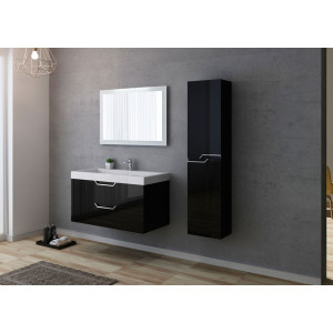 Meuble salle de bain CALABRO 1000 Noir