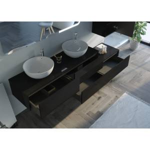 Meubles salle de bain DOLCE VITA N Noir Meubles salle de bain DOLCE VITA N Noir