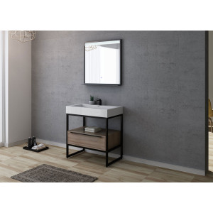 Meuble salle de bain LAMEZIA 800 Scandinave