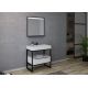 Meuble salle de bain LAMEZIA 800 Blanc