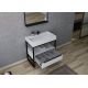 Meuble salle de bain LAMEZIA 800 Blanc