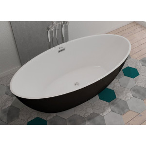Baignoire îlot Valentia Black