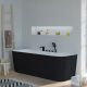 Baignoire îlot Gerone Black