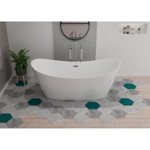Baignoire îlot Bolsena idéal cocooning