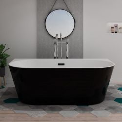 Baignoire îlot Lazzio Black