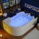 Grande baignoire Balnéo asymétrique whirlpool G-QUILOTOA