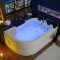 Baignoire Balnéo asymétrique G-Quilotoa whirlpool 46 jets