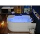 Baignoire Balnéo asymétrique G-Quilotoa whirlpool 46 jets