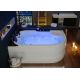 Baignoire Balnéo asymétrique D-Quilotoa whirlpool 46 jets