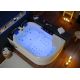 Baignoire Balnéo asymétrique D-Quilotoa whirlpool 46 jets