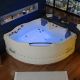 Baignoire Balnéo d'angle Néfertiti whirlpool 43 Jets