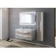 Meuble salle de bain URBINO 1200 Scandinave et Blanc