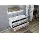 Meuble salle de bain URBINO 1200 Scandinave et Blanc