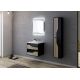 Meuble salle de bain design URBINO 600 Scandinave et Noir