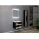 Meuble salle de bain URBINO 600 Scandinave et Noir