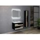 Meuble salle de bain URBINO 800 Scandinave et Noir