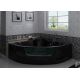 Baignoire gain de place noire Love you Black