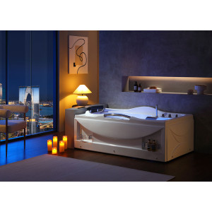 Baignoire Balnéo rectangulaire Bounty Droite 47 jets