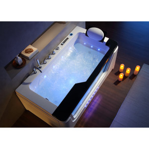 Baignoire balnéo rectangulaire Monaco 37 jets