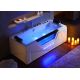Baignoire Balnéo rectangulaire Océanie whirlpool 40 jets + massage des cervicales
