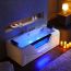 Baignoire Balnéo rectangulaire Océanie whirlpool 40 jets + massage des cervicales
