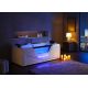 Baignoire Balnéo rectangulaire Océanie whirlpool 40 jets + massage des cervicales