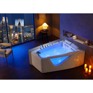 Baignoire Balneo asymétrique G-Neptune 47 jets