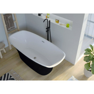 Baignoire îlot Lizarra Black Baignoire îlot Lizarra Black