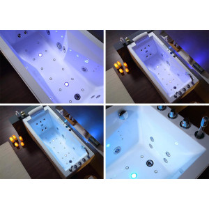 Baignoire balneo Mumbai-D en détails