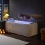 Baignoire balneo rectangulaire Mumbai-D 30 jets Whirlpool