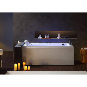 Baignoire Mumbai-D 30 jets de profil