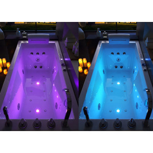 Baignoire balneo chromothérapie Mumbai-D