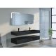 Meuble double vasque salle de bain FLORENTINO 1600N