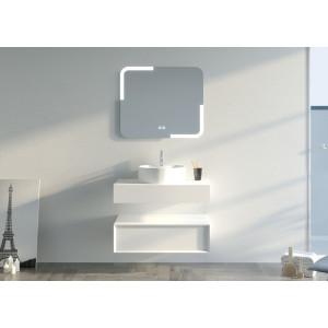 Ensemble salle de bain FABRIANO 800 Blanc