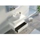 Rangement Meuble salle de bain FABRIANO 800 Blanc